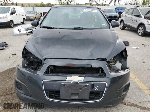2015 Chevrolet Sonic LT with VIN 1G1JC5SH4F4212292, listed as a Copart auction lot 52339455 with 135,108 mi miles and Salvage Title. Bid and sale history available at DreamBid. Image 5.