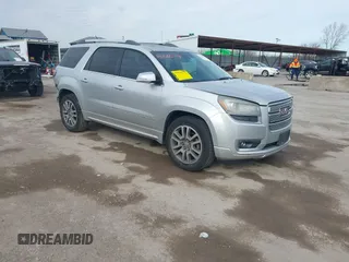 2014 GMC Acadia Denali z VIN 1GKKRTKD1EJ304413, wystawiony jako IAAI lot #41666574 z przebiegiem 115 717 mil mil oraz . Historia ofert i sprzedaży dostępna na DreamBid. Obrazek 1.