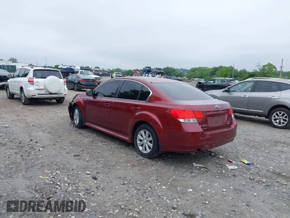 2011 Subaru Legacy Premium with VIN 4S3BMBC62B3220749, listed as a IAAI auction lot 42505918 with 143,137 mi miles and . Bid and sale history available at DreamBid. Image 3.
