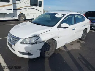 2014 Nissan Sentra SV with VIN 3N1AB7AP9EL606672, listed as a IAAI auction lot 41823739 with 171,146 mi miles. Bid and sale history available at carsss.com. Image 2.