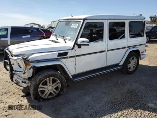 2014 Mercedes-Benz G-Class G 550 with VIN WDCYC3HF5EX223244, listed as a Copart auction lot 48394635 with 100,858 mi miles and Salvage Title. Bid and sale history available at carsss.com. Image 1.