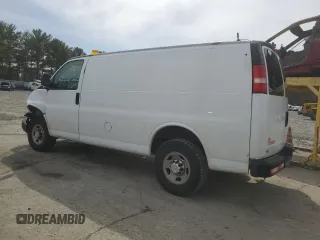2013 Chevrolet Express Cargo with VIN 1GCZGTCA7D1177735, listed as a Copart auction lot 48693815 with 101,380 mi miles and Salvage title. Bid and sale history available at DreamBid. Image 2.