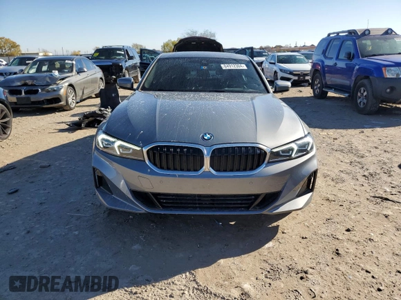 2023 BMW 3 Series 330e xDrive with VIN 3MW39FS07P8D00974, listed as a Copart auction lot 84912304 with 18,879 mi miles and Salvage Title. Bid and sale history available at carsss.com. Image 5.