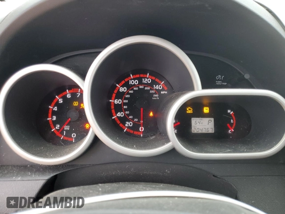 2009 Pontiac Vibe with VIN 5Y2SM67009Z475842, listed as a Copart auction lot 78283184 with 204,767 mi miles and Salvage Title. Bid and sale history available at carsss.com. Image 9.