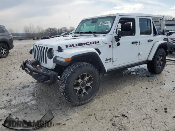 2019 Jeep Wrangler Unlimited Rubicon with VIN 1C4HJXFG3KW640345, listed as a Copart auction lot 50764465 with 131,618 mi miles and Clean title. Bid and sale history available at DreamBid. Image 1.