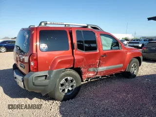 2015 Nissan Xterra S with VIN 5N1AN0NU4FN650328, listed as a Copart auction lot 57619685 with 79,037 mi miles and Salvage title. Bid and sale history available at DreamBid. Image 3.