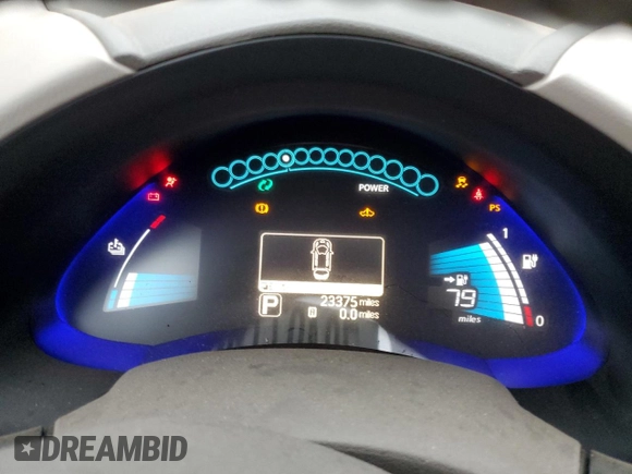 2017 Nissan LEAF SL with VIN 1N4BZ0CP1HC302548, listed as a Copart auction lot 78497793 with 23,375 mi miles and . Bid and sale history available at DreamBid. Image 9.