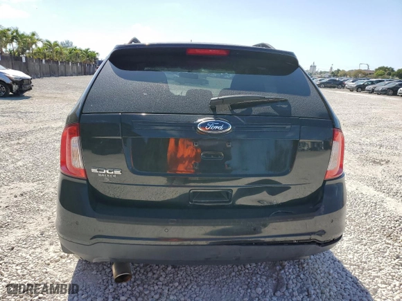 2013 Ford Edge SE with VIN 2FMDK3GC8DBE23468, listed as a Copart auction lot 50584264 with 156,430 mi miles and Salvage Title. Bid and sale history available at carsss.com. Image 6.