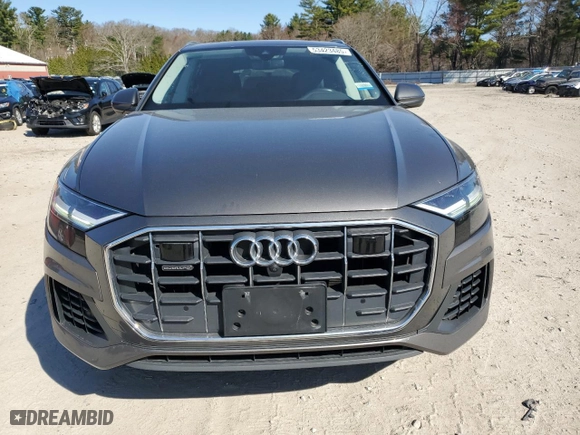 2019 Audi Q8 Premium Plus with VIN WA1BVAF19KD018356, listed as a Copart auction lot 53423485 with 120,055 mi miles and Clean Title. Bid and sale history available at carsss.com. Image 5.