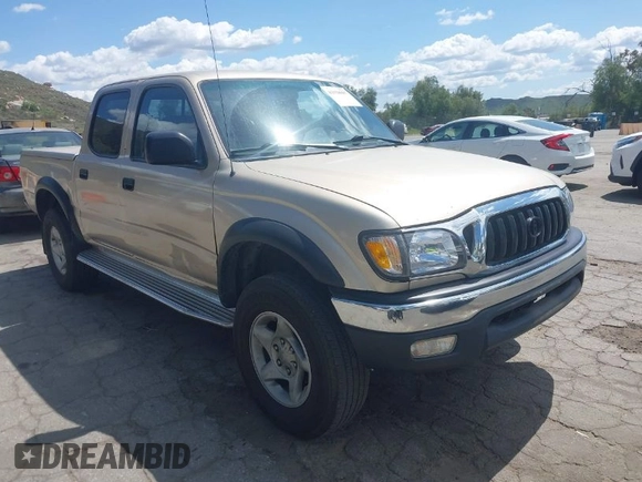 2001 Toyota Tacoma PreRunner with VIN 5TEGN92N71Z738506, listed as a IAAI auction lot 41938907 with 291,725 mi miles and . Bid and sale history available at DreamBid. Image 1.