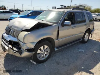 2008 Mercury Mountaineer with VIN 4M2EU47E78UJ09184, listed as a Copart auction lot 73457364 with 0 mi miles and Salvage Title. Bid and sale history available at carsss.com. Image 1.