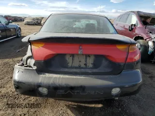 2002 Saturn SC with VIN 1G8ZY14702Z107166, listed as a Copart auction lot 87435474 with 178,319 mi miles and Salvage Title. Bid and sale history available at carsss.com. Image 6.