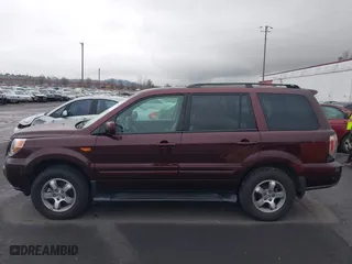 2007 Honda Pilot EX-L with VIN 2HKYF18747H508428, listed as a IAAI auction lot 41698817 with 191,216 mi miles. Bid and sale history available at carsss.com. Image 14.