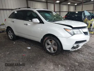 2010 Acura MDX with VIN 2HNYD2H26AH503810, listed as a IAAI auction lot 41623574 with 218,586 mi miles. Bid and sale history available at carsss.com. Image 1.