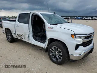 2023 Chevrolet Silverado 1500 LT with VIN 3GCUDDE82PG298648, listed as a Copart auction lot 70205824 with 12,715 mi miles and Clean Title. Bid and sale history available at carsss.com. Image 4.