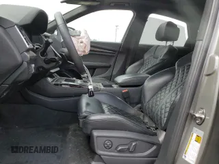 2023 Audi SQ5 Sportback Prestige with VIN WA134AFY1P2021694, listed as a Copart auction lot 57424484 with Not Provided miles and Salvage Title. Bid and sale history available at DreamBid. Image 7.