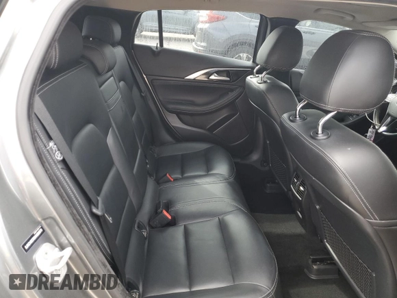 2017 Infiniti QX30 Premium with VIN SJKCH5CR3HA028570, listed as a Copart auction lot 59897525 with 75,214 mi miles and Salvage title. Bid and sale history available at DreamBid. Image 11.
