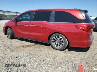 2023 Honda Odyssey EX-L с VIN 5FNRL6H64PB032715, выставлен на аукционе Copart как лот 52238215 с пробегом 39 871 миль миль и Списание • Salvage title. История ставок и продаж доступна на DreamBid. Изображение 2.