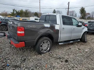 2007 Lincoln Mark LT with VIN 5LTPW18577FJ11927, listed as a Copart auction lot 86873754 with 184,548 mi miles and Salvage Title. Bid and sale history available at carsss.com. Image 3.