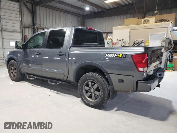 2014 Nissan Titan S with VIN 1N6AA0EC3EN505459, listed as a Copart auction lot 41998905 with 95,017 mi miles and Clean Title. Bid and sale history available at DreamBid. Image 2.