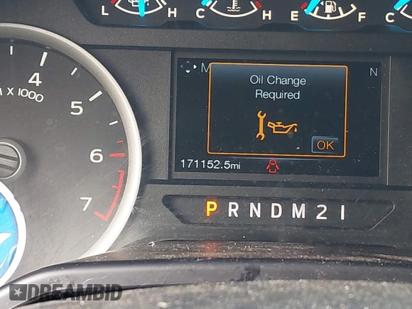 2017 Ford F-150 XL with VIN 1FTEX1EP1HKC56211, listed as a IAAI auction lot 41425405 with 171,152 mi miles. Bid and sale history available at carsss.com. Image 16.