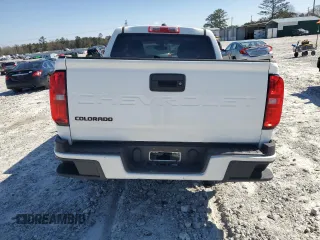 2021 Chevrolet Colorado 2WD LT with VIN 1GCGSCEA8M1277653, listed as a Copart auction lot 50004085 with 82,219 mi miles and Salvage title. Bid and sale history available at DreamBid. Image 6.