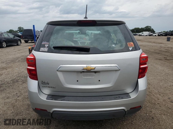 2017 Chevrolet Equinox LS z VIN 2GNALBEKXH1531201, wystawiony jako Copart lot #58387655 z przebiegiem 88 237 mil mil oraz Szkoda całkowita • Salvage title. Historia ofert i sprzedaży dostępna na DreamBid. Obrazek 6.