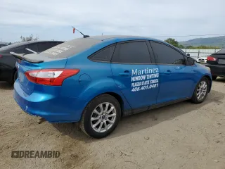 2013 Ford Focus SE with VIN 1FADP3F27DL132187, listed as a Copart auction lot 53324805 with 134,556 mi miles and Salvage Title. Bid and sale history available at carsss.com. Image 3.
