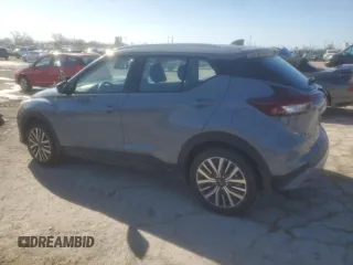 2024 Nissan Kicks SV with VIN 3N1CP5CVXRL554615, listed as a Copart auction lot 44043855 with 2,214 mi miles and Salvage Title. Bid and sale history available at carsss.com. Image 2.