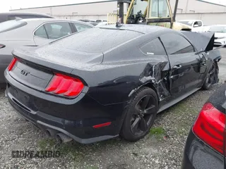 2021 Ford Mustang GT with VIN 1FA6P8CF4M5128552, listed as a IAAI auction lot 41455396 with 41,715 mi miles. Bid and sale history available at carsss.com. Image 4.