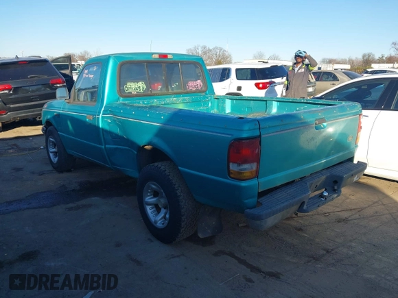1993 Ford Ranger Splash with VIN 1FTCR10A1PPB44160, listed as a IAAI auction lot 41576396 with 38,119 mi miles and . Bid and sale history available at DreamBid. Image 3.