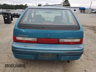 1993 Suzuki Swift z VIN 2S2AC35S5P6601869, wystawiony jako Copart lot #44993725 z przebiegiem 166 429 mil mil oraz Szkody całkowita. Historia ofert i sprzedaży dostępna na DreamBid. Obrazek 6.