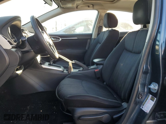 2017 Nissan Sentra S with VIN 3N1AB7AP6HY214952, listed as a Copart auction lot 46545835 with 86,144 mi miles and Salvage Title. Bid and sale history available at DreamBid. Image 7.