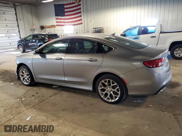 2016 Chrysler 200 C with VIN 1C3CCCEG4GN123149, listed as a Copart auction lot 41413255 with 82,506 mi miles and Clean Title. Bid and sale history available at carsss.com. Image 2.