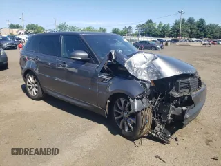 2016 Land Rover Range Rover Sport HSE with VIN SALWR2VFXGA562493, listed as a Copart auction lot 60824745 with 93,064 mi miles and Salvage title. Bid and sale history available at DreamBid. Image 4.