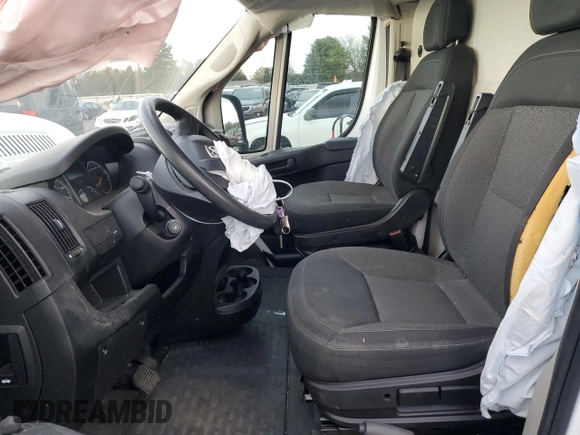 2018 Ram ProMaster Cargo with VIN 3C6TRVDG8JE142538, listed as a Copart auction lot 81905134 with 85,675 mi miles and Salvage Title. Bid and sale history available at DreamBid. Image 7.