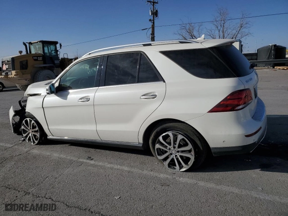 2016 Mercedes-Benz GLE with VIN 4JGDA5JB2GA751189, listed as a Copart auction lot 45599905 with NaN miles and Clean Title. Bid and sale history available at carsss.com. Image 2.