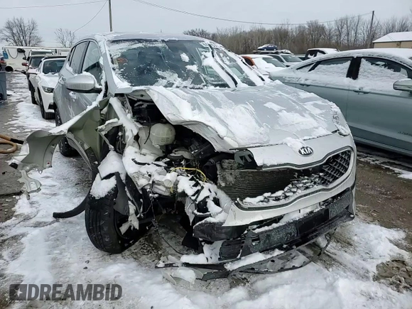 2020 Kia Sportage LX with VIN KNDPM3AC8L7757284, listed as a Copart auction lot 84895354 with 109,122 mi miles and Salvage Title. Bid and sale history available at DreamBid. Image 14.