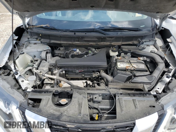 2017 Nissan Rogue S with VIN 5N1AT2MT2HC861133, listed as a Copart auction lot 54749085 with 86,705 mi miles and Salvage title. Bid and sale history available at DreamBid. Image 12.