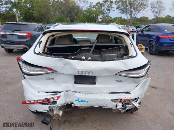 2017 Audi Q5 Premium Plus with VIN WA1L2AFP7HA027648, listed as a IAAI auction lot 41113860 with 84,203 mi miles. Bid and sale history available at carsss.com. Image 17.