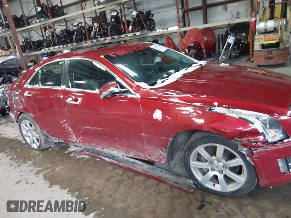 2014 Cadillac ATS Premium with VIN 1G6AE5S39E0111344, listed as a IAAI auction lot 41236449 with 175,164 mi miles. Bid and sale history available at carsss.com. Image 13.