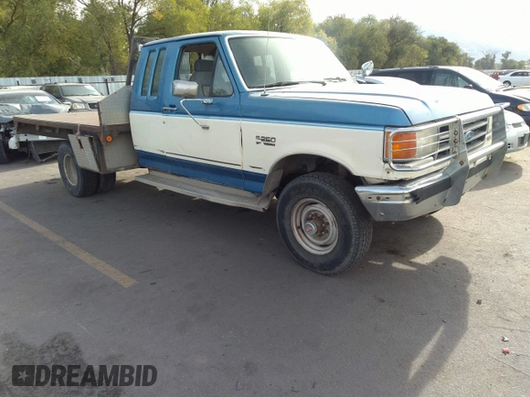1990 Ford F-250 with VIN 1FTHX26G2LKA30043, listed as a IAAI auction lot 34569128 with 31,439 mi miles and . Bid and sale history available at DreamBid. Image 1.