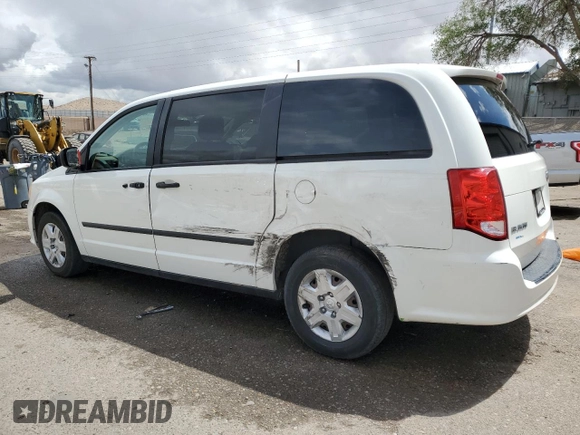 2013 Ram Cargo Van Tradesman с VIN 2C4RRGAG5DR634756, выставлен на аукционе Copart как лот 55636215 с пробегом 47 218 миль миль и Списание • Salvage title. История ставок и продаж доступна на DreamBid. Изображение 2.