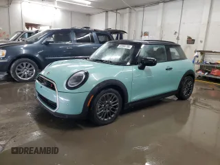 2025 MINI Hardtop Cooper S with VIN WMW23GD07S2W67817, listed as a Copart auction lot 53998735 with 337 mi miles and Salvage Title. Bid and sale history available at DreamBid. Image 1.