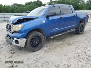 2007 Toyota Tundra SR5 with VIN 5TBEV541X7S461665, listed as a Copart auction lot 54061835 with 345,101 mi miles and Salvage title. Bid and sale history available at DreamBid. Image 1.