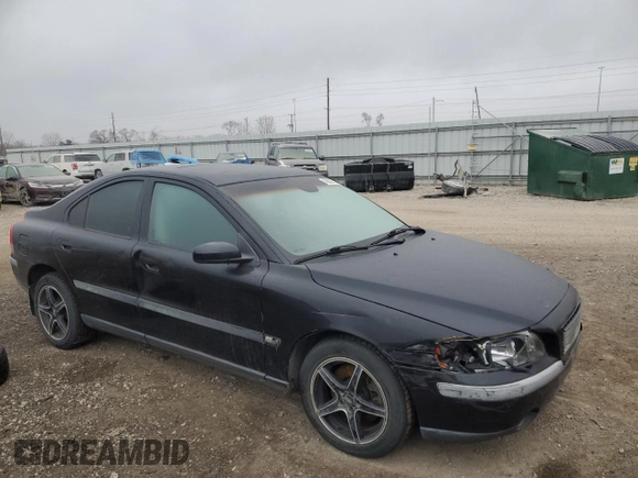 2004 Volvo S60 with VIN YV1RH59H142389189, listed as a Copart auction lot 43002135 with 161,744 mi miles and Salvage Title. Bid and sale history available at carsss.com. Image 4.