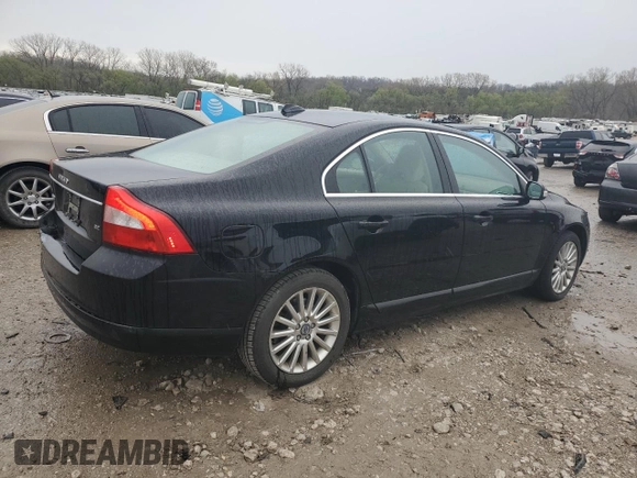 2007 Volvo S80 I6 with VIN YV1AS982571044390, listed as a Copart auction lot 51749975 with 133,209 mi miles and Clean Title. Bid and sale history available at carsss.com. Image 3.