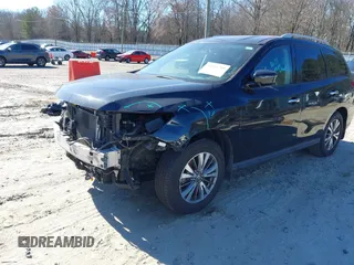 2017 Nissan Pathfinder S with VIN 5N1DR2MN6HC621290, listed as a IAAI auction lot 41691799 with 166,996 mi miles and . Bid and sale history available at DreamBid. Image 6.