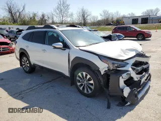2024 Subaru Outback Touring с VIN 4S4BTAPC6R3139627, выставлен на аукционе Copart как лот 51915245 с пробегом 22 509 миль миль и Списание • Salvage title. История ставок и продаж доступна на DreamBid. Изображение 4.