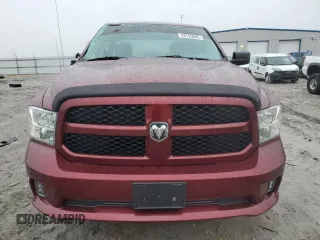 2017 Ram 1500 Express with VIN 1C6RR7FT8HS708933, listed as a Copart auction lot 43755095 with 109,702 mi miles and Salvage Title. Bid and sale history available at carsss.com. Image 5.